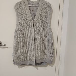 VINTAGE Dusky white Vest
